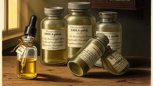Progesteron pe rețetă, DHEA la liber