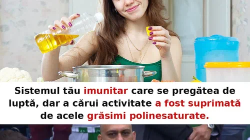 Uleiul care îți sabotează sistemul imunitar e o „grăsime sănătoasă”