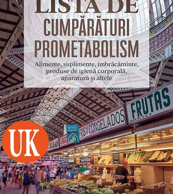 Lista De Cumpărături ProMetabolism – versiunea UK